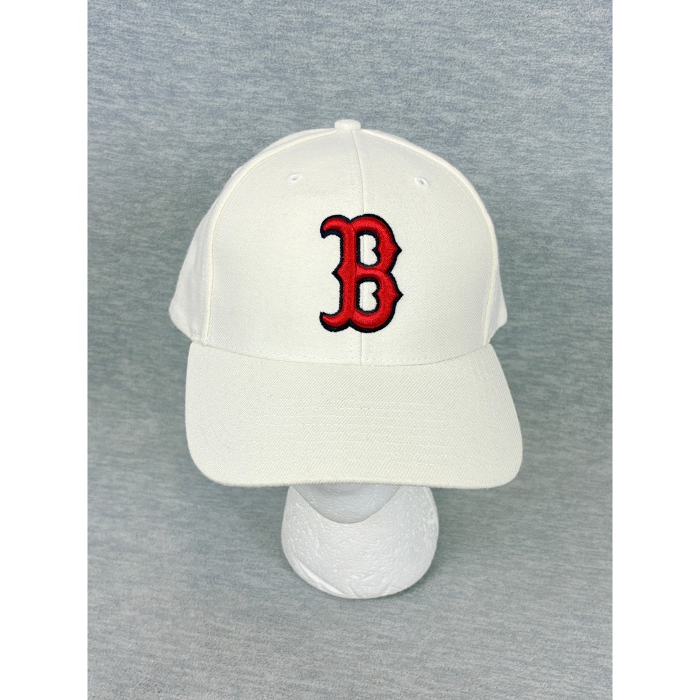Boston Red Sox Twins Enterprise Hat Cream Wool Blend MLB Adjustable Baseball Cap